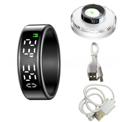 Heart Rate Blood Oxygen Sleep Sports Display Smart Ring