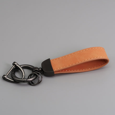 Porte-clés anti-perte en daim pour voiture