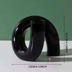 Creative Heterosexual Glass Flower Arrangement Hydroponic Bottle Furniture Model Room