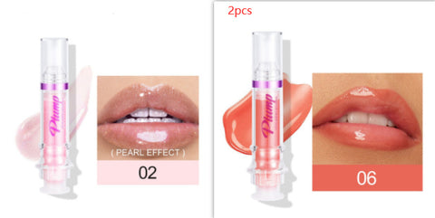 Nouveau Tube Rouge à Lèvres Riche Couleur Lèvre Légèrement Épicé Miel à Lèvres Miroir à Lèvres Brillant à Lèvres Miroir Liquide Rouge à Lèvres