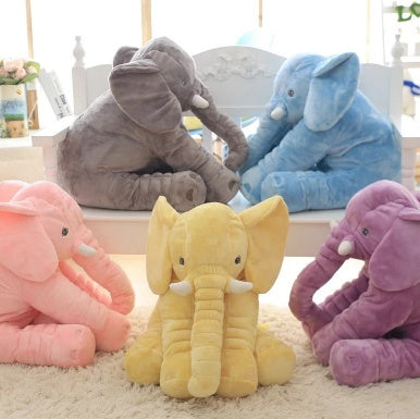 Elephant Doll Pillow Baby Comfort Sleep With Baby Elephant Pillow - Kids Accessories