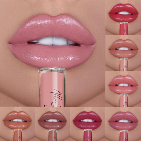 Gloss à lèvres à texture crème soyeuse Aliexpress Shopee Lèvres brillantes exclusives transfrontalières Rouge à lèvres