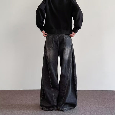Pantalon large homme polyvalent, aspect haut de gamme, coupe décontractée, style urbain