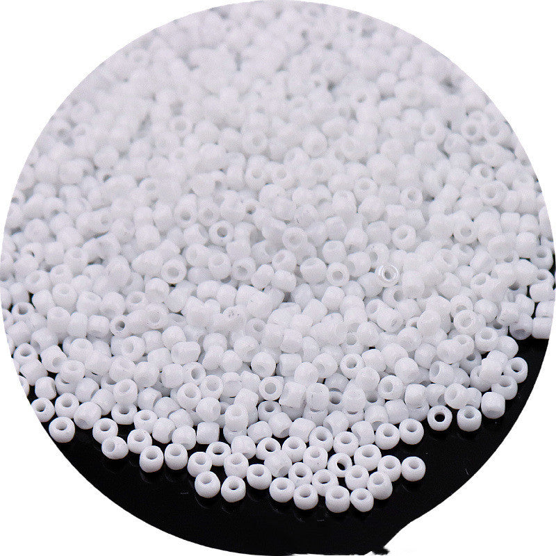 Painted Glass Rice Beads Mixed Colors