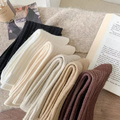 Women's Fashion Rhombus Wool Socks - Fashionner