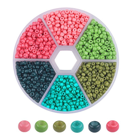 2 3mm Glass Beads Combination Set