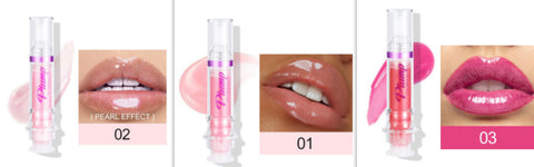 Nouveau Tube Rouge à Lèvres Riche Couleur Lèvre Légèrement Épicé Miel à Lèvres Miroir à Lèvres Brillant à Lèvres Miroir Liquide Rouge à Lèvres