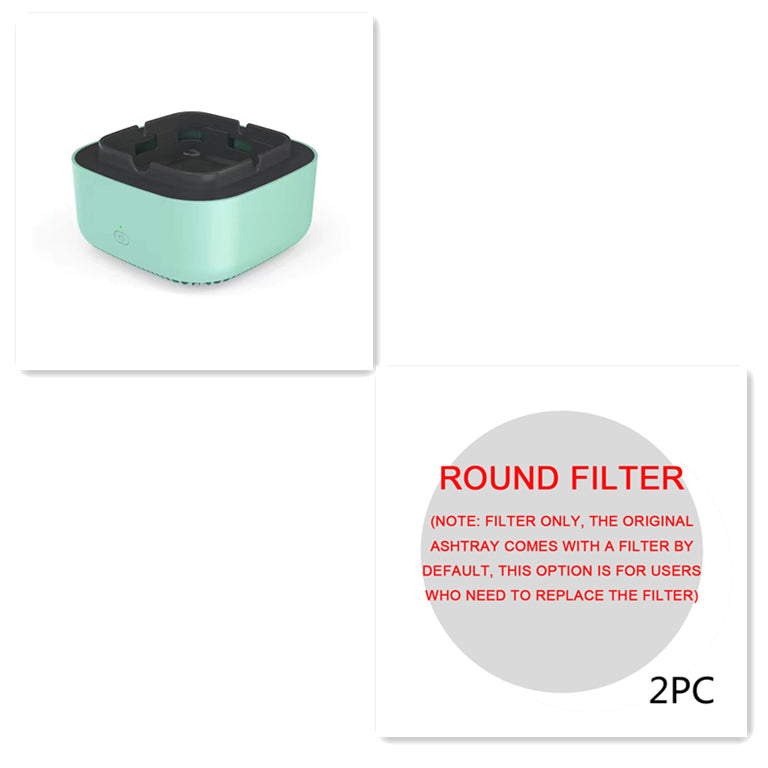 Buy Smoke Removal Air Purification Ashtray Anion Purification Practical Automatic Purifier Ashtray Portable Gadgets For Car Ashtray online at Fashionner.