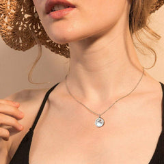 Fashion Jewelry Retro Style Round Necklace - Fashionner