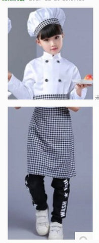 Chef Uniform Costume Children's COS Chef Role-playing Clothes