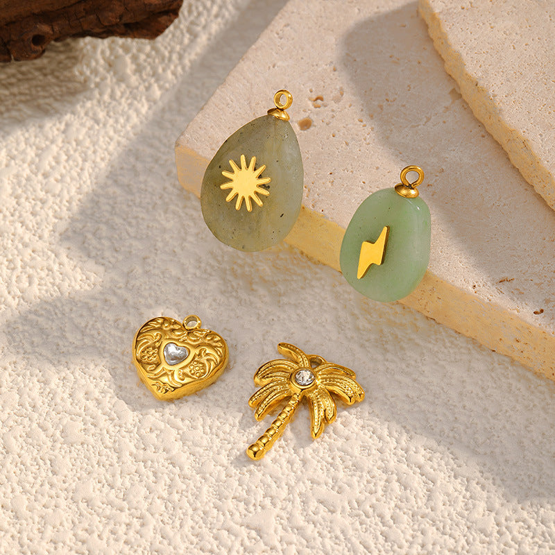 Buy Stainless Steel Coconut Tree Pendant online at Fashionner.