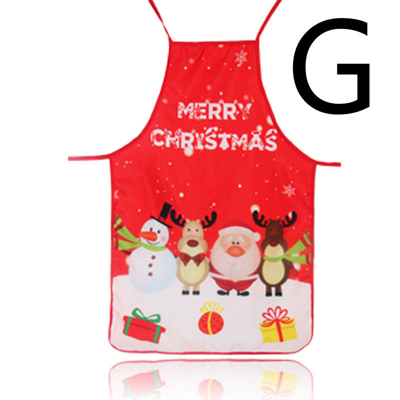 Christmas Apron Decoration Fabric Waist - Fashionner