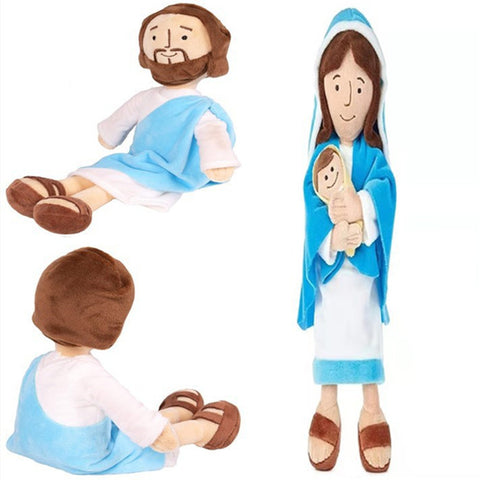 Jésus Marie Tissu Arabe Peluche Jouet