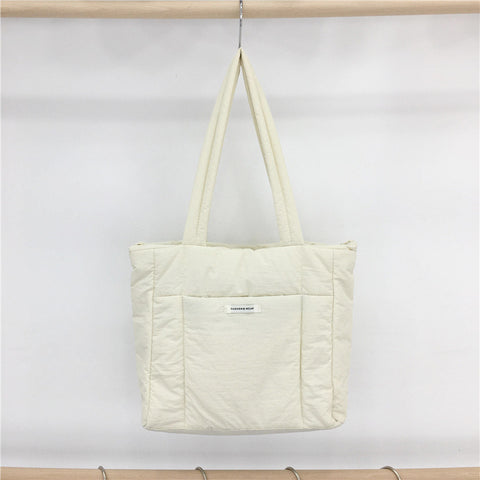 Sac à bandoulière en toile de nylon grande capacité tendance