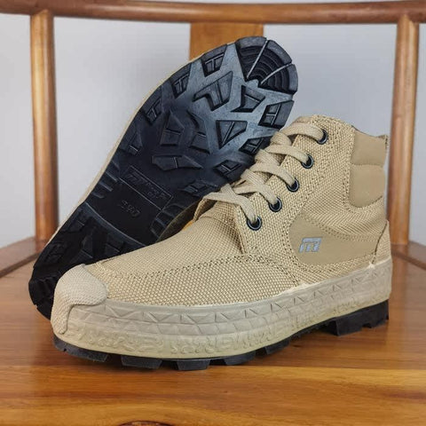 Chaussures décontractées antidérapantes en toile résistantes à l'usure pour hommes