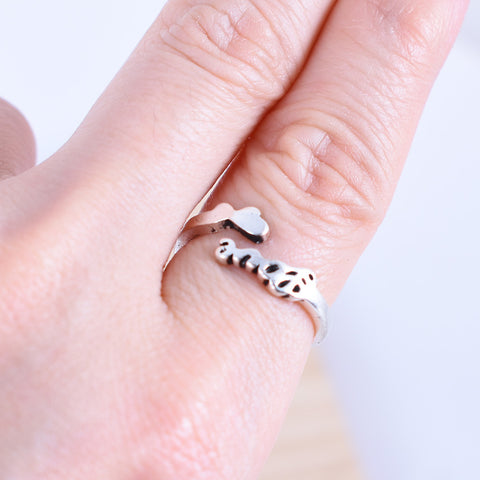 Love Hug Couple Ring Korean Couple Ring