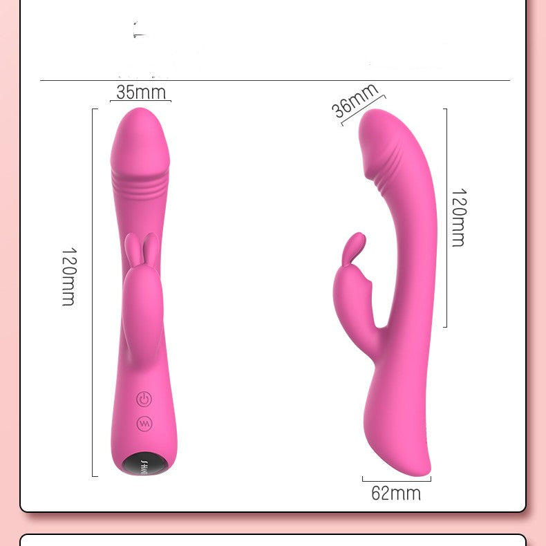 Rose Red Vibrating Spear Toys For Women - Fashionner