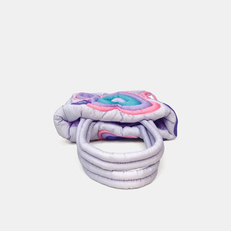 Down For Women Large Capacity Large Bag Heart Printing Fluffy - Fashionner