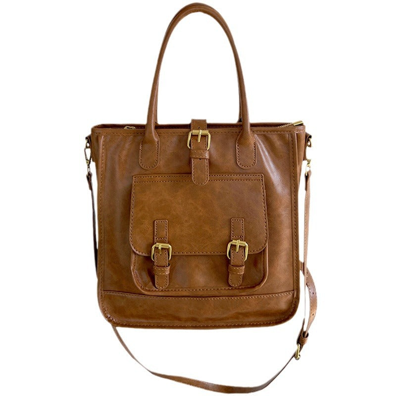 Autumn And Winter Portable Tote Work Commuter All-matching Bag Women - Fashionner