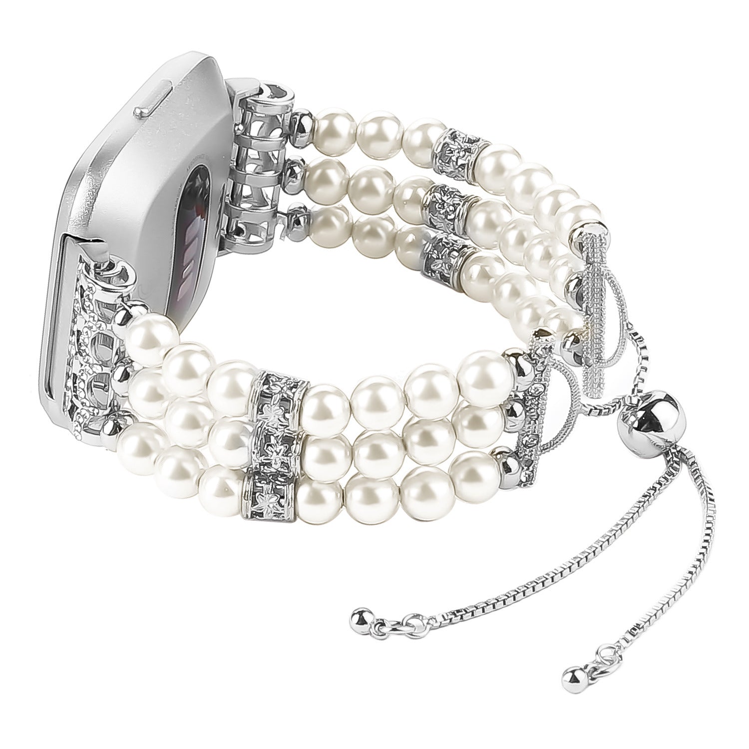 Buy Pearl Strap Jewelry Stretch Bracelet Wristband online at Fashionner.