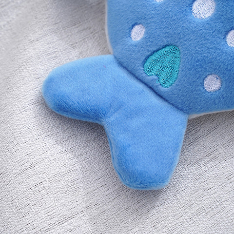 Porte-monnaie enfant en peluche requin mignon dessin animé pendentif