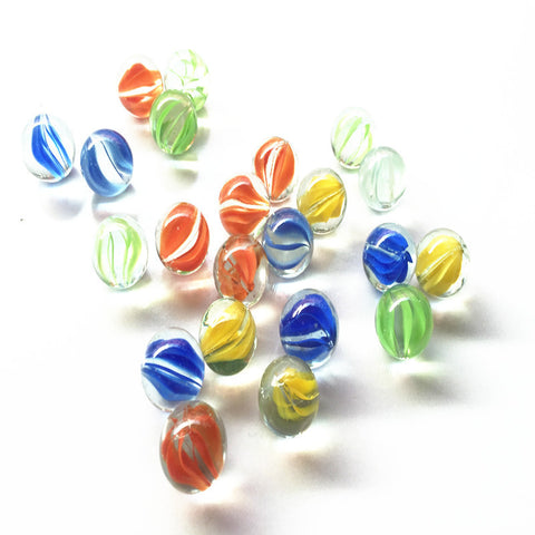 Décoration de réservoir à poissons en billes de verre de jeu