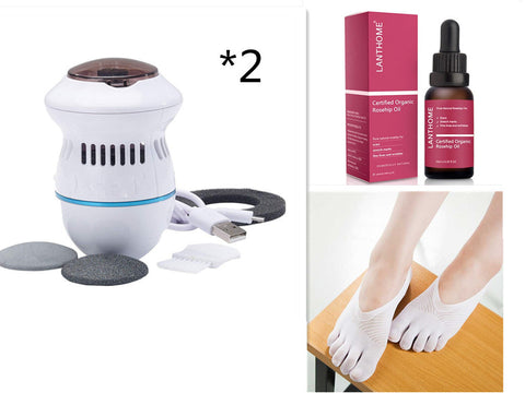 Ponceuse électrique multifonctionnelle pour pieds Râpe anti-callosités Peau morte
