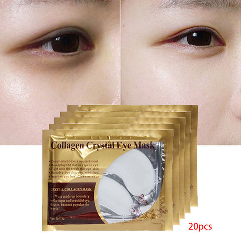 Masque pour les yeux au collagène cristallin