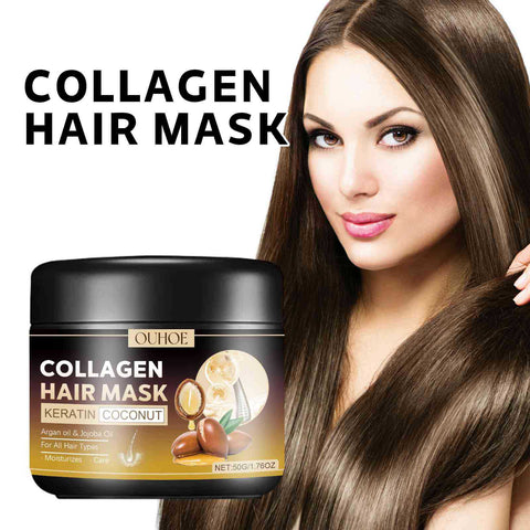 Masque capillaire au collagène hydratation intense