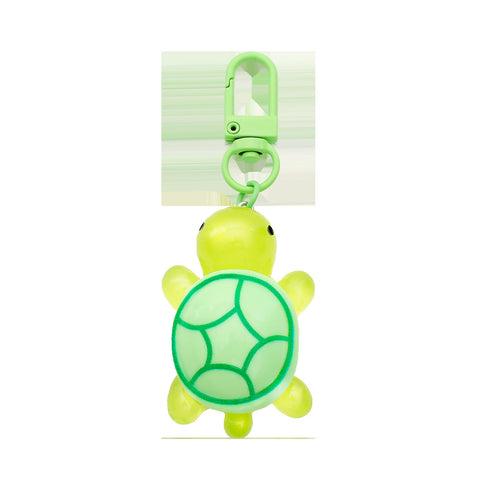 Porte-clés Petite Tortue Lumineuse Pendentif Mignon