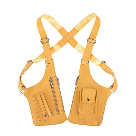 Sac bandoulière rétro homme - Sac à dos ajustable pour voyage, rangement, multifonctionnel