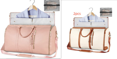 Sac de voyage polochon grande capacité, sac à main pour femme, sac à costume pliable, sacs fourre-tout étanches pour vêtements