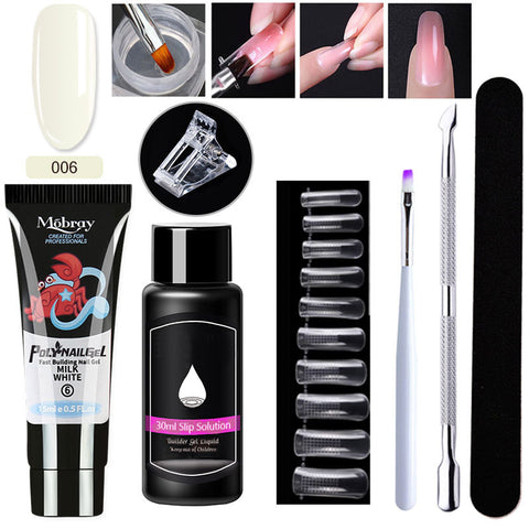 7-Piece Nail Art Crystal Extender Set - Fashionner