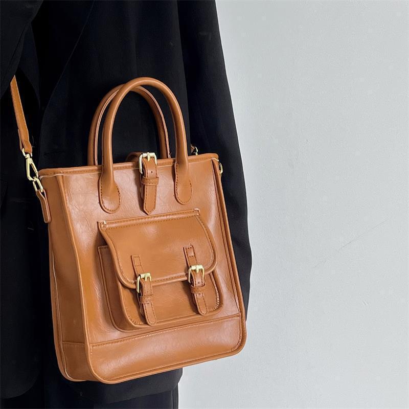 Autumn And Winter Portable Tote Work Commuter All-matching Bag Women - Fashionner