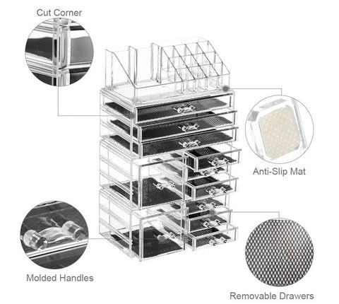 Household Fashion Cosmetics Storage Box - Fashionner