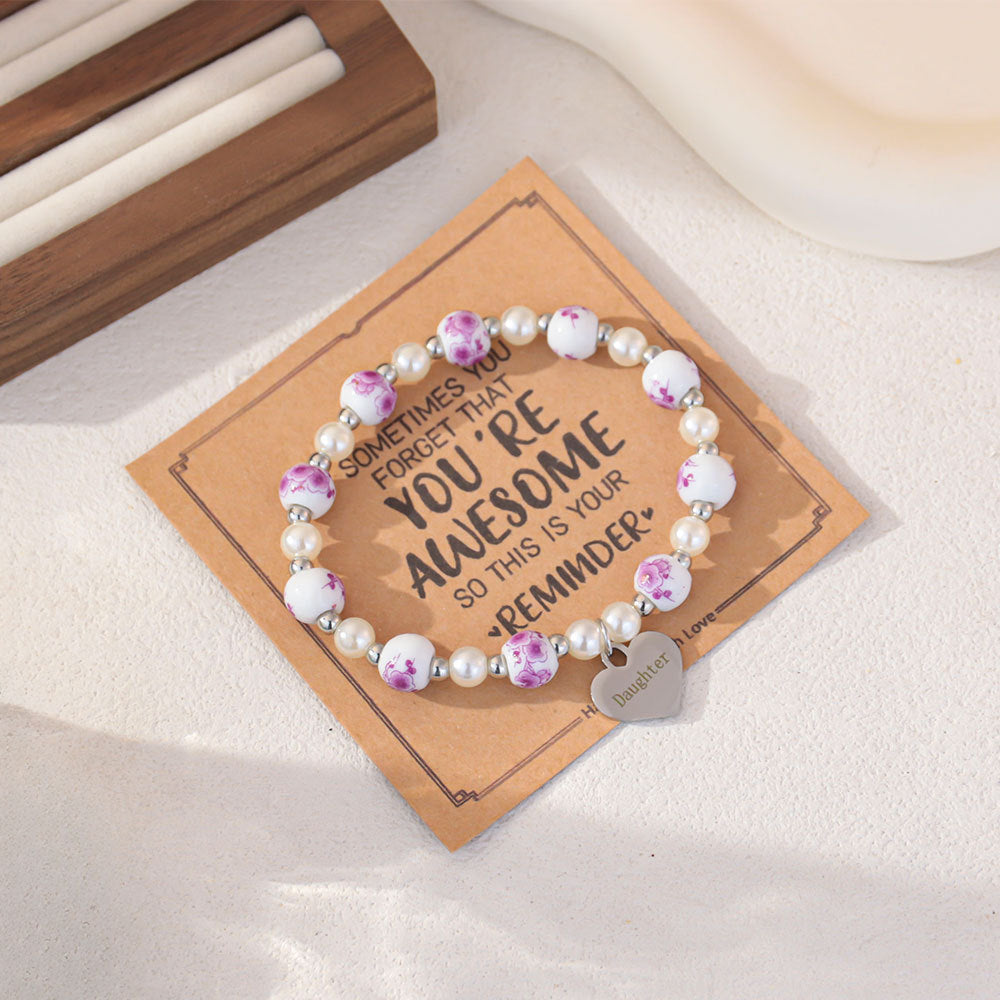 Buy Designer Mothers Day Card Necklace online at Fashionner.