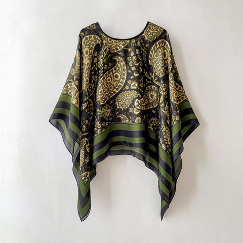 Silk Scarf Artificial Silk Sunscreen Scarf For Women Pullover Shawl - Fashionner