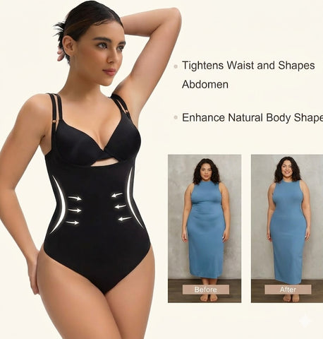 Buy Open Bust Shapewear Tummy Control Bodysuits For Women Seamless Compression High Waisted Body Shaper online at Fashionner.