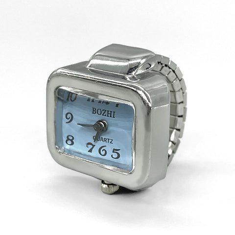 Mini-montre bague couple mode