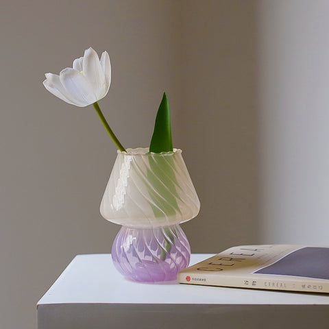 Vase en verre de mode hydroponique créatif