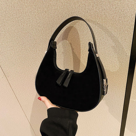 Fashion High-grade Matte French Minority Handbags Women - Fashionner