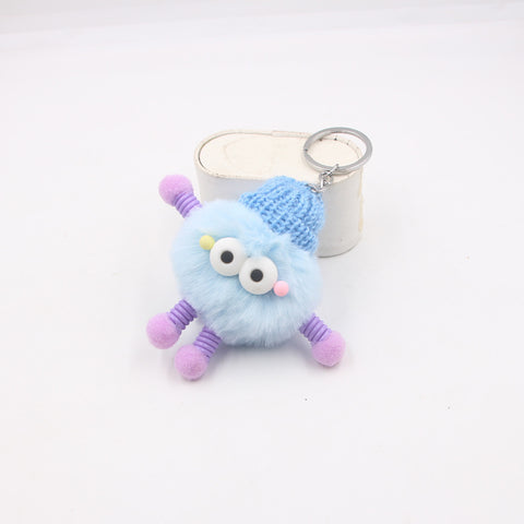 Plush Cars And Bags Keychain Ornaments