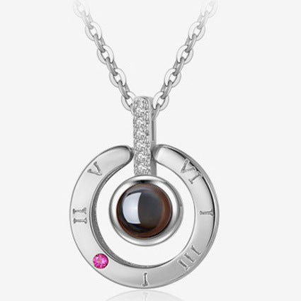Hot Valentine's Day Gifts Metal Rose Jewelry Gift Box Necklace For Wedding Girlfriend Necklace Gifts - Fashionner