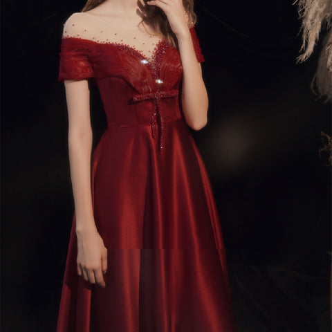 Robe de soirée de mariage pour femme