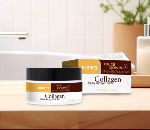 Masque capillaire au collagène transfrontalier hydratant réparateur