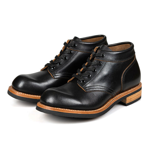 Baskets basses en cuir pour hommes, à bout rond, style décontracté