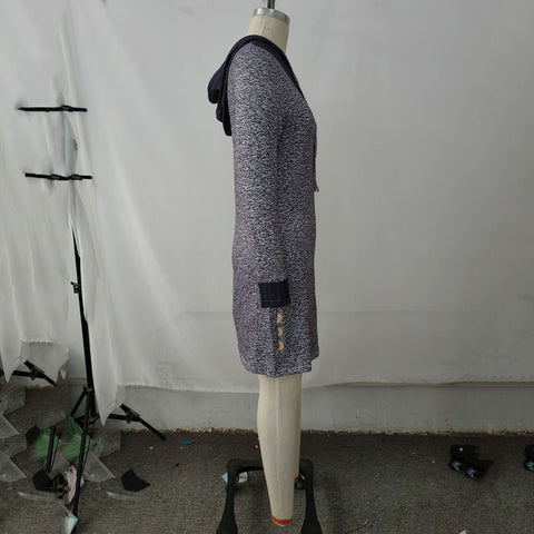 Women's Long Sleeve Round Neck Patchwork Top - Fashionner