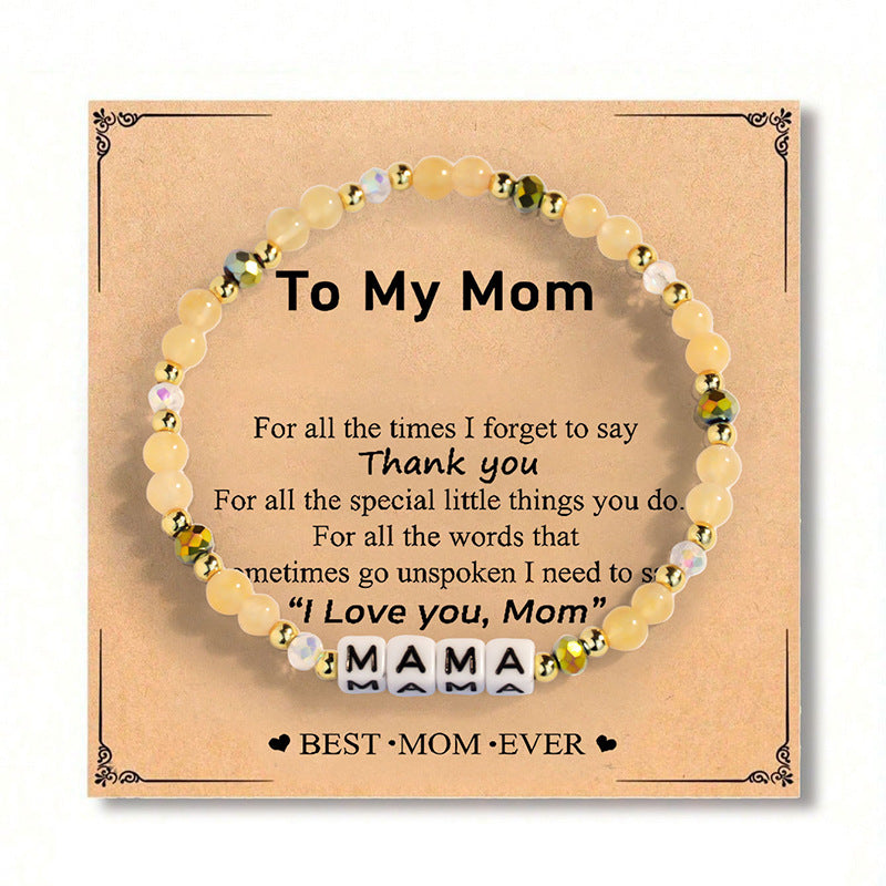 Buy Designer Mothers Day Card Necklace online at Fashionner.