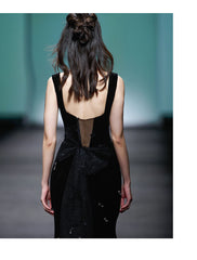 Slender Fishtail Annual Party Banquet Evening Dress