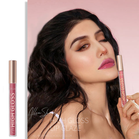 Gloss à lèvres à texture crème soyeuse Aliexpress Shopee Lèvres brillantes exclusives transfrontalières Rouge à lèvres